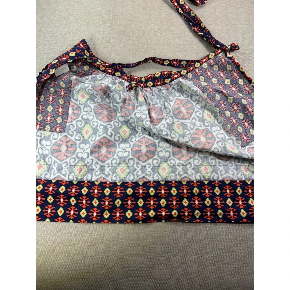 Vera Bradley Half Apron What's Cooking Sun Valley Pattern Pockets Retired